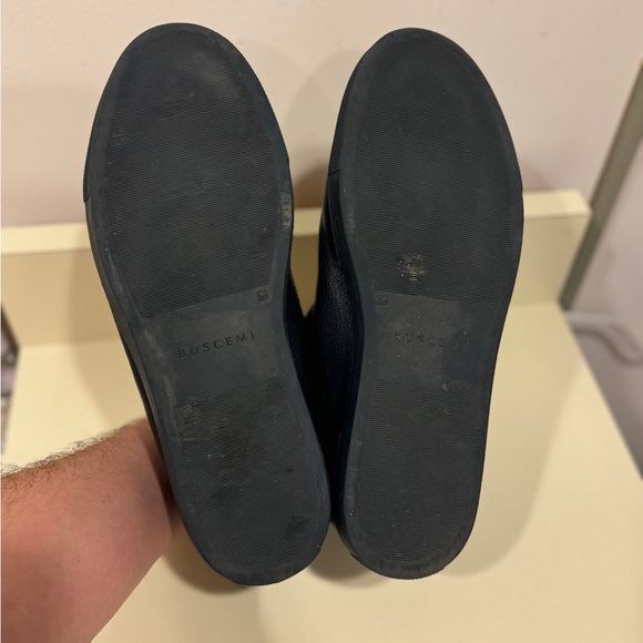 Buscemi Navy and Gold Men's Sneakers - Picture 9 of 9